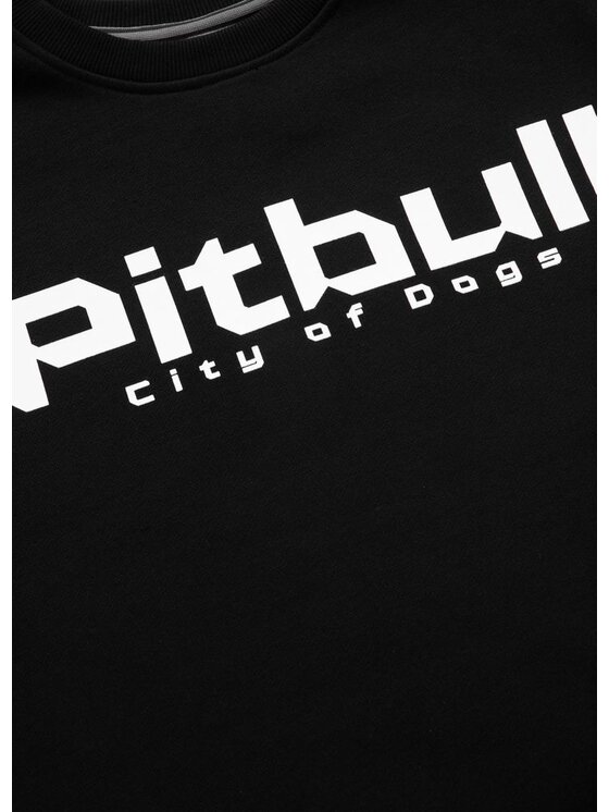 PITBULL PITBULL Bluza Bluza męska City Of Dogs S Czarny Regular Fit
