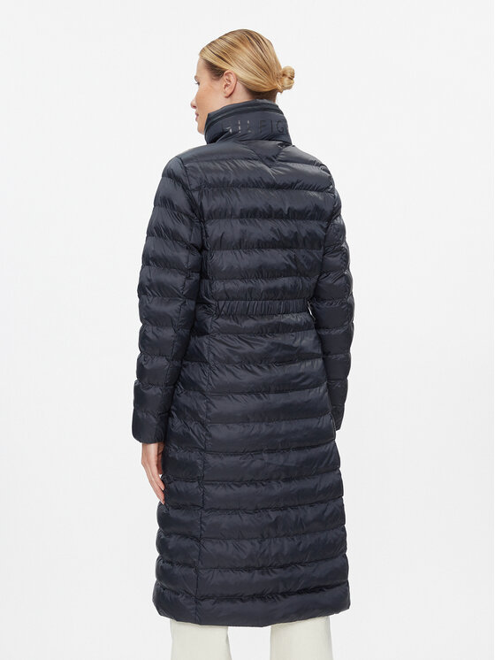 Tommy Hilfiger Tommy Hilfiger Winterjacke Global Stripe WW0WW39863 Dunkelblau Slim Fit