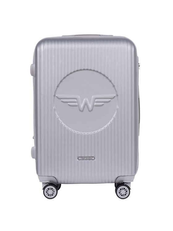 WINGS WINGS Walizka średnia Swallow 3.0 Srebrny