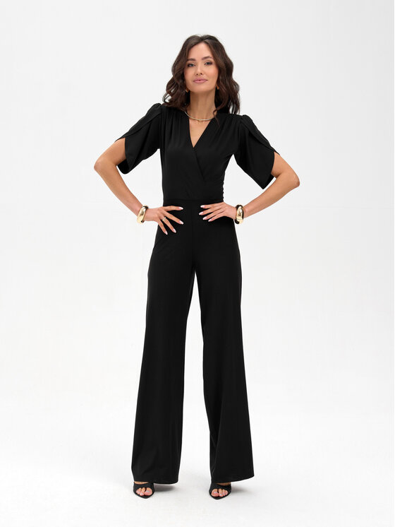Roco Fashion Roco Fashion Overal Amaris Černá Slim Fit