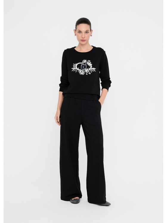 Liu Jo Liu Jo Pantaloni di tessuto TF5098FS09022222 Nero Regular Fit