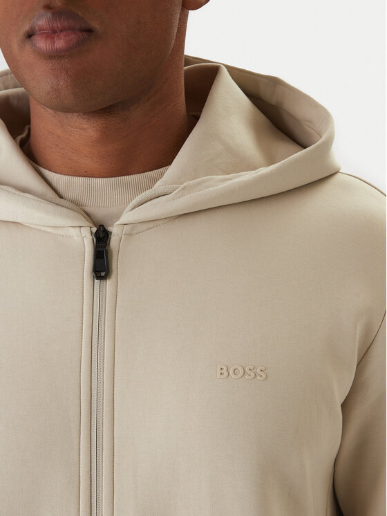 BOSS BOSS Džemperis Saggy 50555495 Smėlio Regular Fit