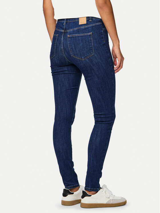 Pieces Pieces Jeans hlače Dea 17151022 Mornarsko modra Skinny Fit