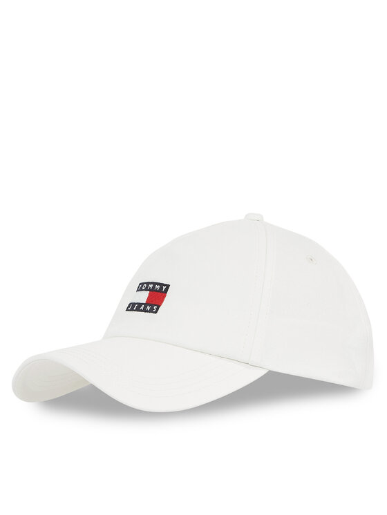 Tommy Jeans Tommy Jeans Baseball sapka Tjw Heritage Core 5 Panel Cap AW0AW16991 Fehér