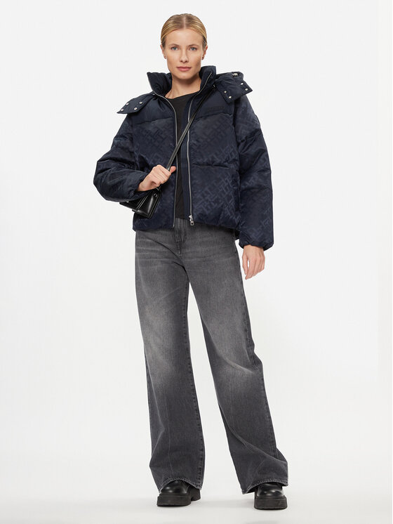 Tommy Hilfiger Tommy Hilfiger Žieminė striukė New York WW0WW40235 Tamsiai mėlyna Regular Fit