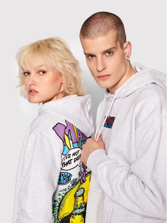 Market Market Jopa Unisex SMILEY Into The Unknown 397000381 Siva Relaxed Fit