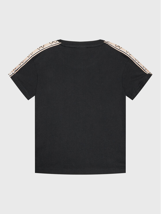 Guess Guess Tričko J3RI47 I3Z14 Čierna Regular Fit