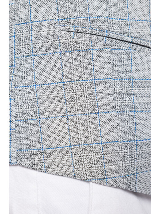 Lancerto Lancerto Kamizelka Lerma KA131123000016 Szary Slim Fit