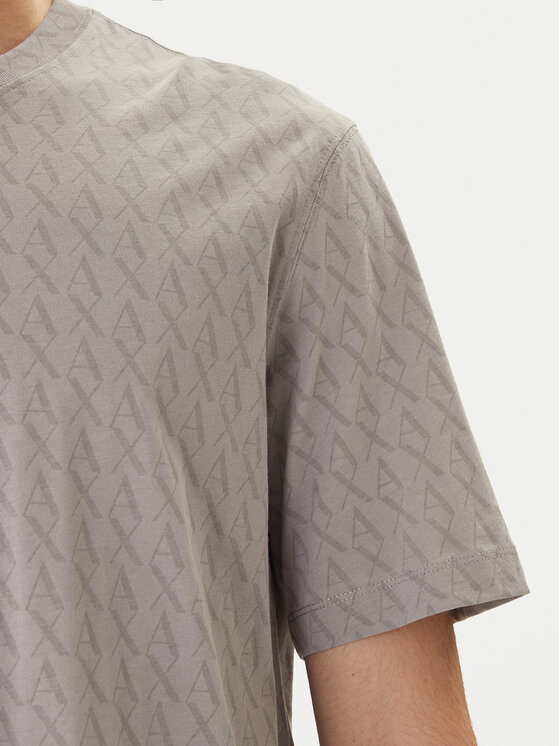 Armani Exchange Armani Exchange T-Shirt XM001228 AF10356 M8315 Šedá Regular Fit