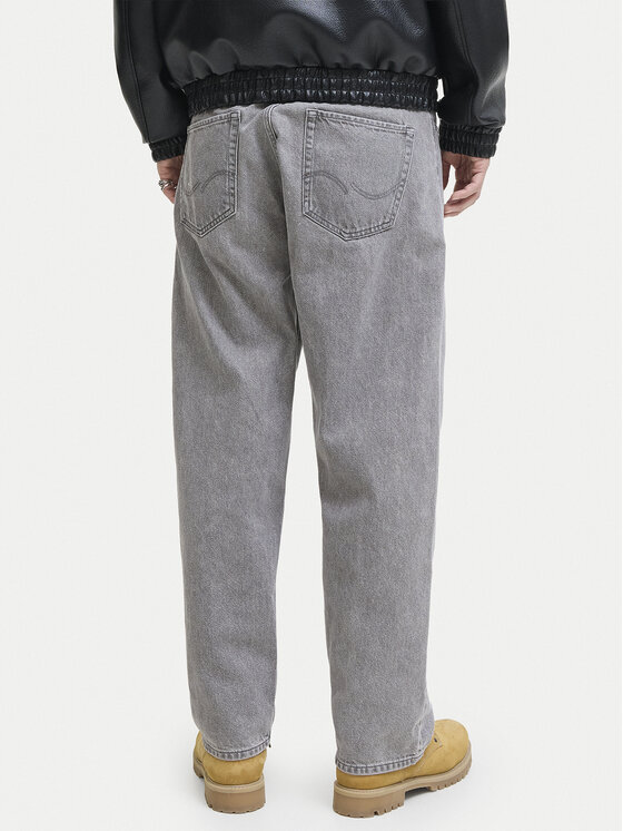 Jack & Jones Jack & Jones Džínsy Alex 12278097 Sivá Baggy Fit