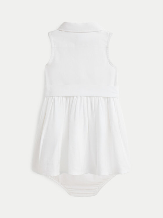 Polo Ralph Lauren Polo Ralph Lauren Ежедневна рокля 310934188001 Бял Regular Fit
