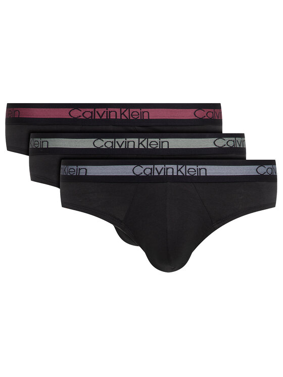 Calvin Klein Underwear Calvin Klein Underwear Set 3 perechi de slipuri 000NB2142A Negru