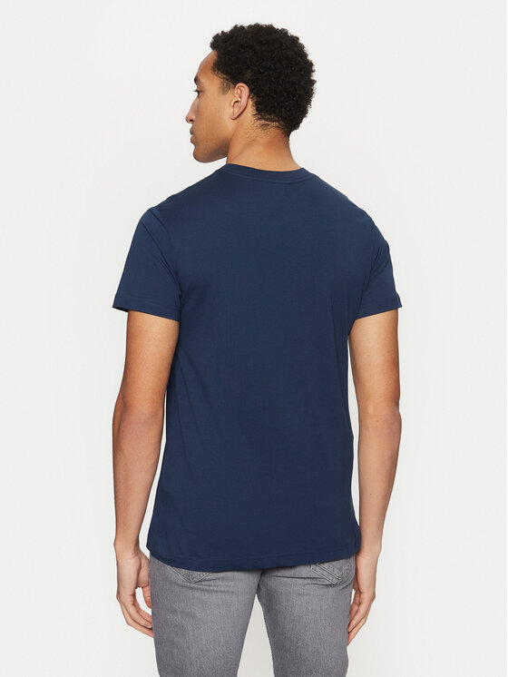 Versace Jeans Couture Versace Jeans Couture T-shirt 78GAHT00 Plava Regular Fit