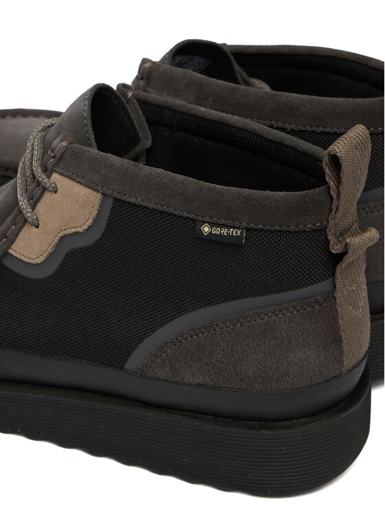 Clarks Clarks Šnurovacia obuv WallabeeFTRGTX 26183469 Čierna