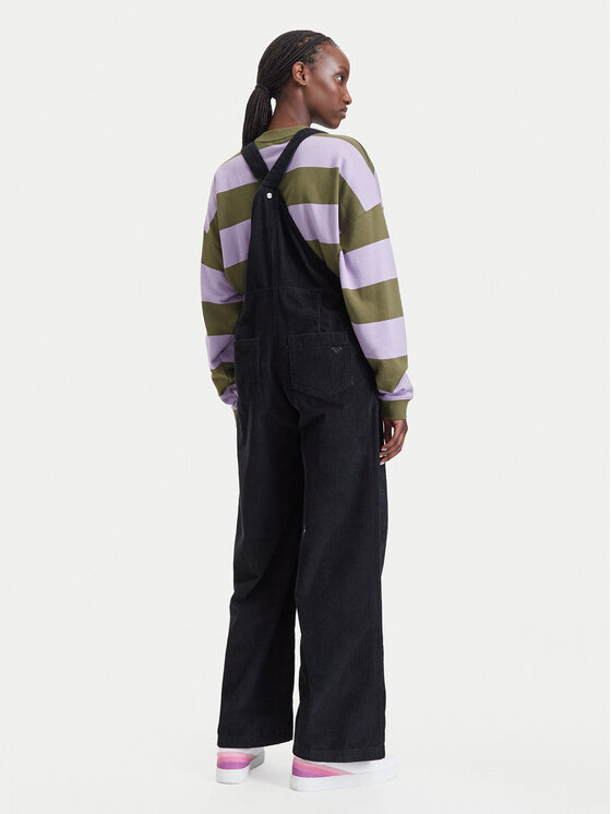 Roxy Roxy Latzhose Trailblazer Overall ERJWO03022 Schwarz Regular Fit