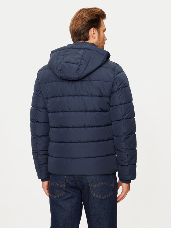 Geox Geox Ziemas jaka Leitan M4628C T3144 F4545 Tumši zils Regular Fit