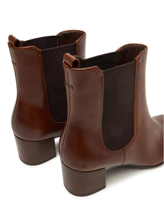 ECCO ECCO Botki Dress Classic 20992301014 Brązowy