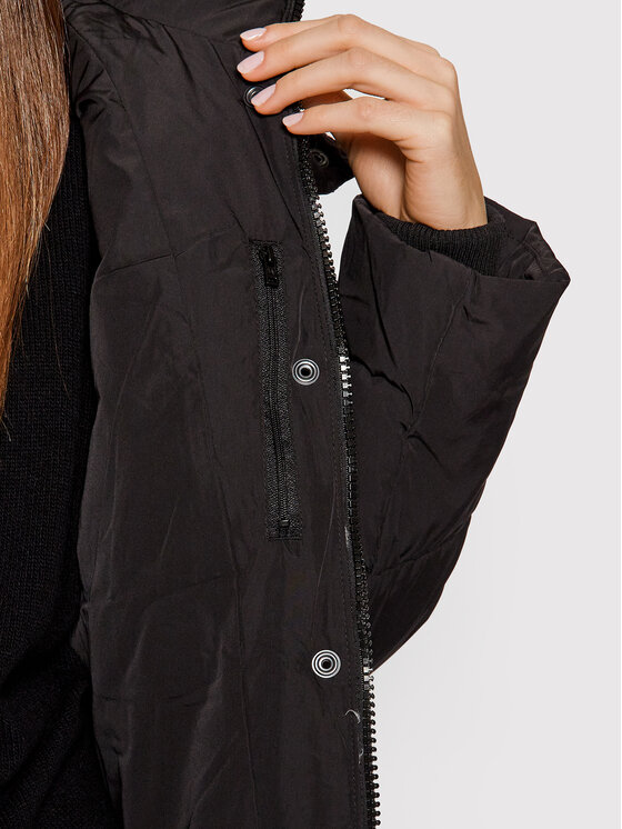 Wrangler Wrangler Kurtka zimowa Long Puffer W4S8VJ100 112141389 Czarny Regular Fit