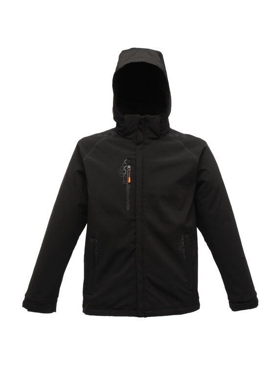 Regatta Regatta Kurtka softshell RG1526 Czarny Classic Fit