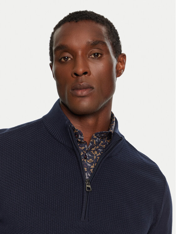 Pierre Cardin Pierre Cardin Pullover C5 51012.5065 Dunkelblau Regular Fit