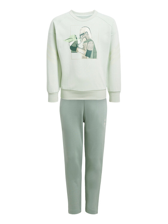 adidas adidas Melegítő Star Wars The Mandalorian™ JF3651 Zöld Regular Fit