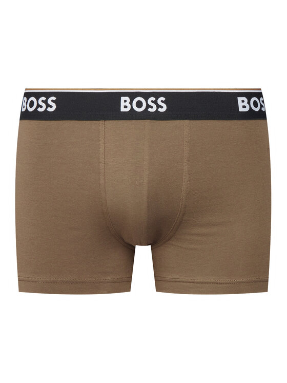 BOSS BOSS Bokseru komplekts 50554443 Brūns