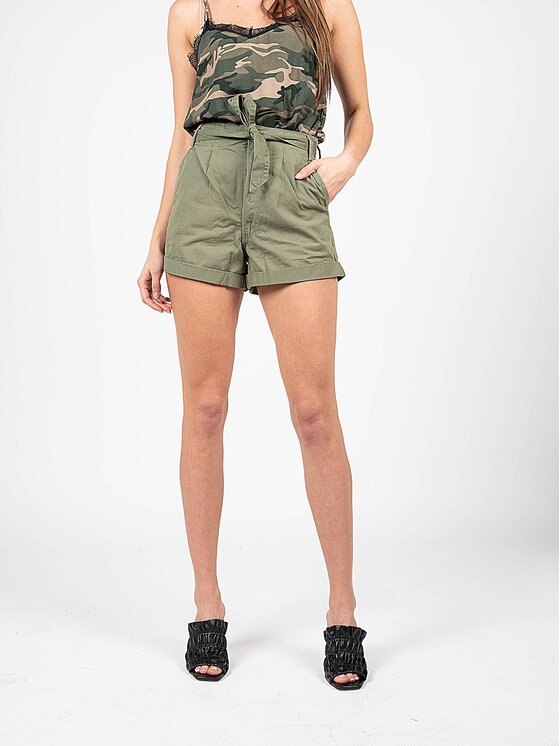 Pepe Jeans Pepe Jeans Šortky PL800987 | Kaylee Zelená Regular Fit