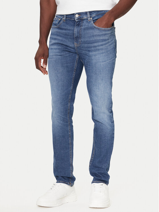 Tommy Jeans Tommy Jeans Blugi DM0DM22203 Albastru Slim Fit