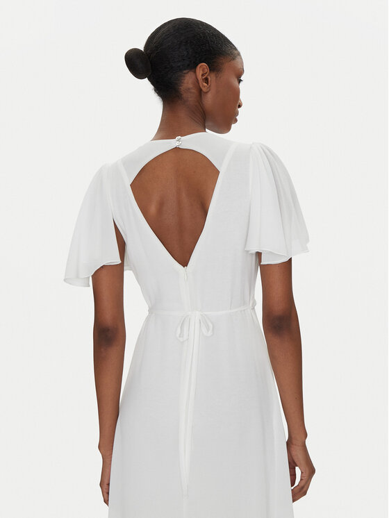 Rinascimento Rinascimento Rochie de seară CFC0122466003 Alb Regular Fit