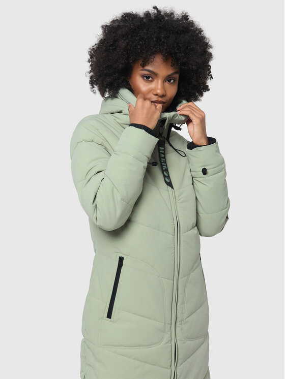 Marikoo Marikoo Kurtka zimowa Benikoo Zielony Regular Fit