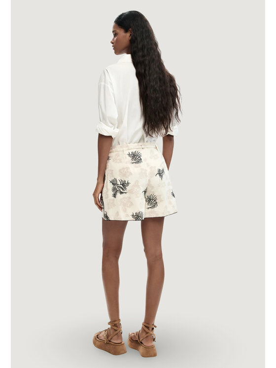 Desigual Desigual Τζιν σορτσάκια PANT_HONO Μπεζ Casual Fit