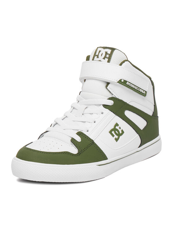 DC Shoes DC Shoes Sneakersy EO-PURE HI TOP EV BOYS DC01795301 Biały