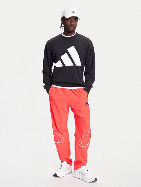 adidas adidas Mikina Essentials Big Logo JE8949 Černá Regular Fit