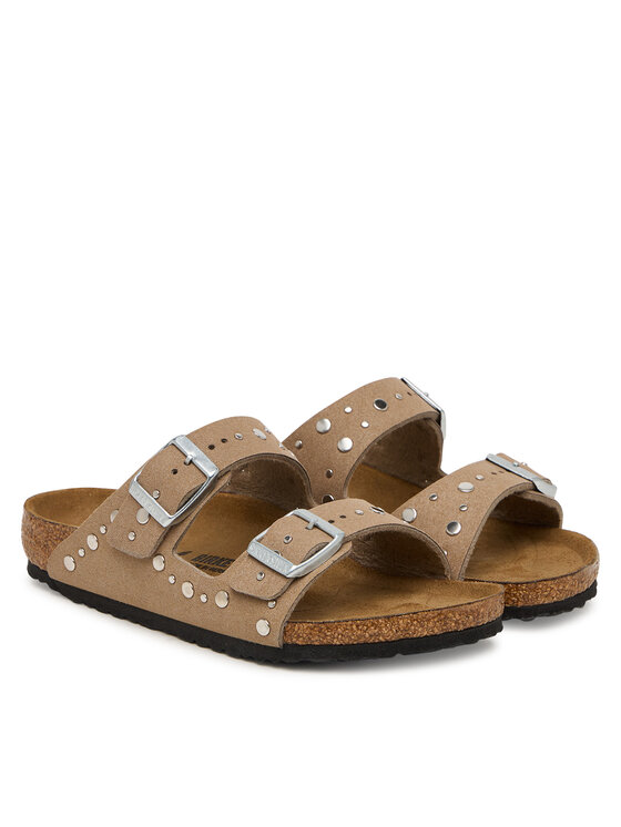 Birkenstock Birkenstock Iešļūcenes Arizona Rivet 1031708 S Bēšs