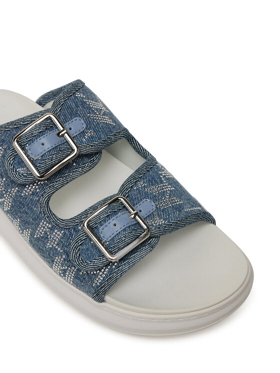 KARL LAGERFELD KARL LAGERFELD Šľapky Kapri Slide KL62505A Modrá