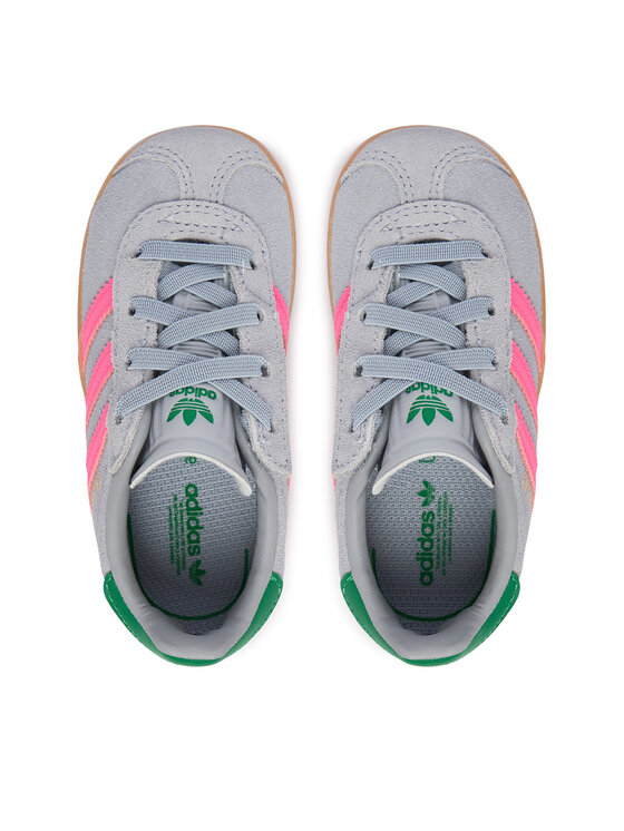 adidas adidas Сникърси Gazelle Comfort Closure Elastic Laces IH6477 Сив