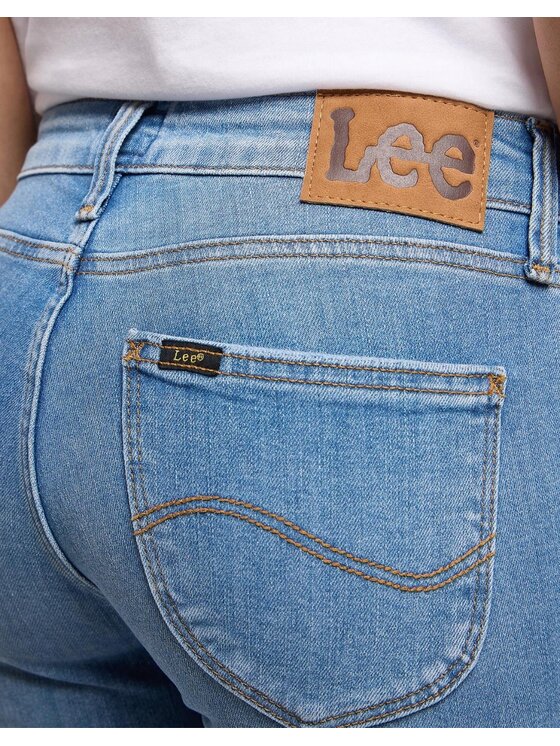 Lee Lee Jeansy SCARLETT Niebieski Skinny Fit