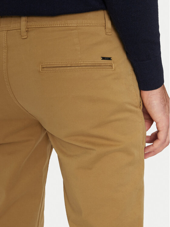 BOSS Boss Čino bikses Schino 50379152 Brūns Slim Fit