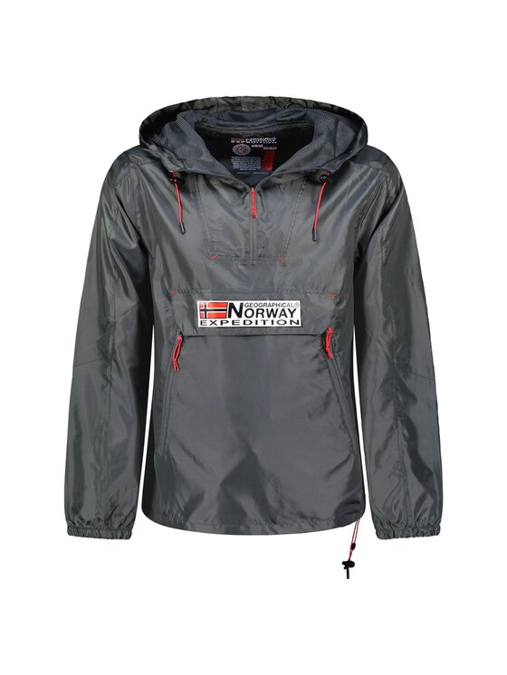 Geographical Norway Geographical Norway Kurtka przejściowa WW4243H/GN-Dark Grey Szary Regular Fit