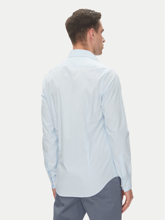 Calvin Klein Calvin Klein Košeľa LV019EU013 Modrá Slim Fit
