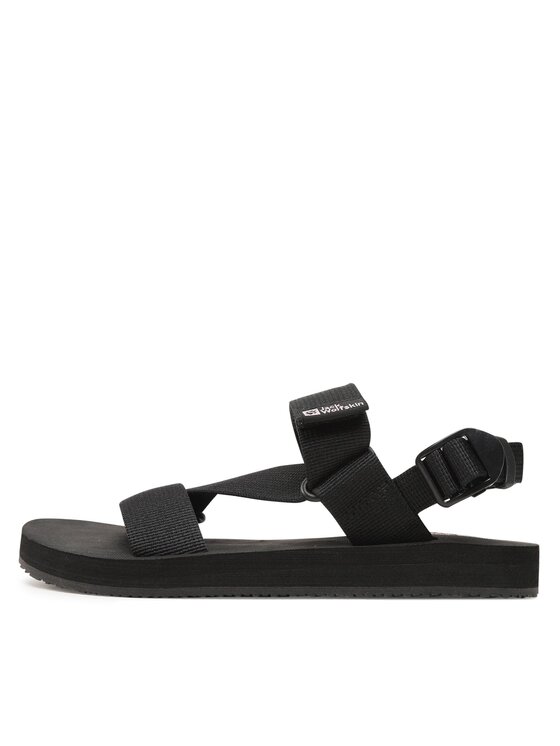 Jack Wolfskin Jack Wolfskin Szandál Urban Entdeckung Belt Sandal W 4056801 Fekete
