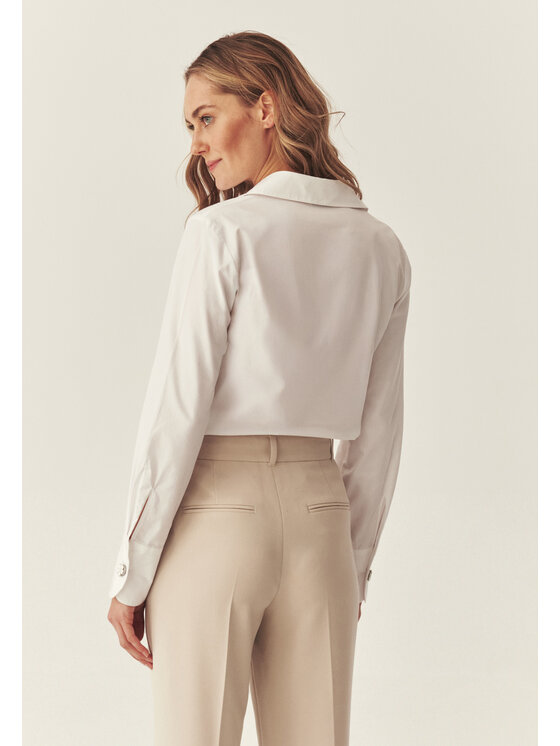 TATUUM Tatuum Košile ANTALA Bílá Loose Fit