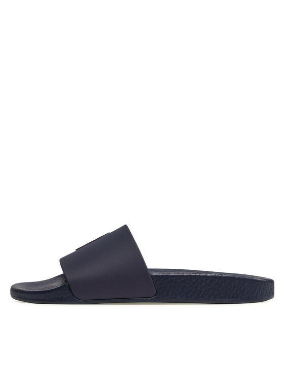 Polo Ralph Lauren Polo Ralph Lauren Šľapky Polo Slide 809852071002 Tmavomodrá