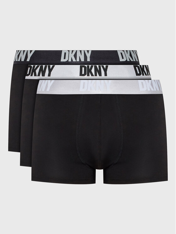 DKNY Set 3 parov boksaric U5_6727_DKY Črna