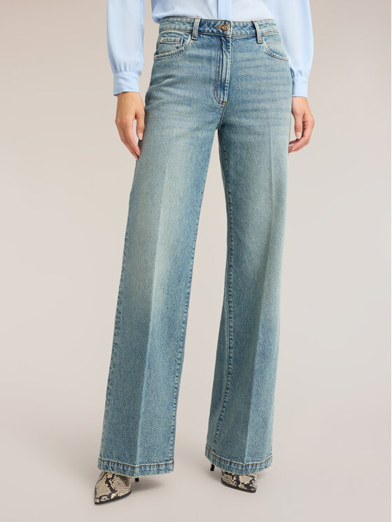 Motivi Motivi Jeans P489Q104725N004 Turchese Over Fit