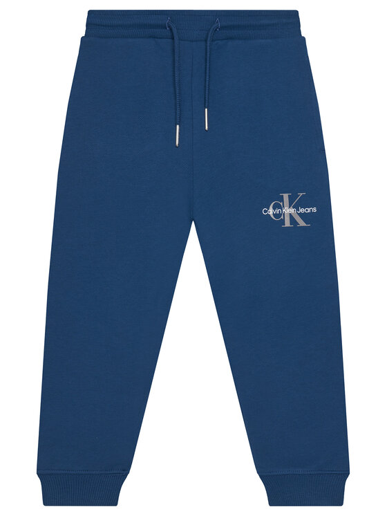 Calvin Klein Jeans Calvin Klein Jeans Pantaloni trening Monogram Logo IU0IU00285 M Albastru Regular Fit