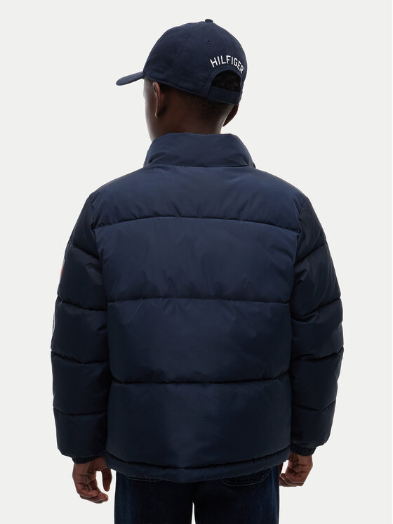 Tommy Hilfiger Tommy Hilfiger Demisezoninė striukė KB0KB10616 Tamsiai mėlyna Regular Fit