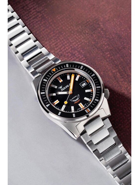 Squale Squale Zegarek MATICXSG.SQ22B Srebrny