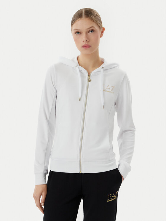 EA7 Emporio Armani EA7 Emporio Armani Trenirka 8NTV51 TJ9RZ M0003 Bela Regular Fit