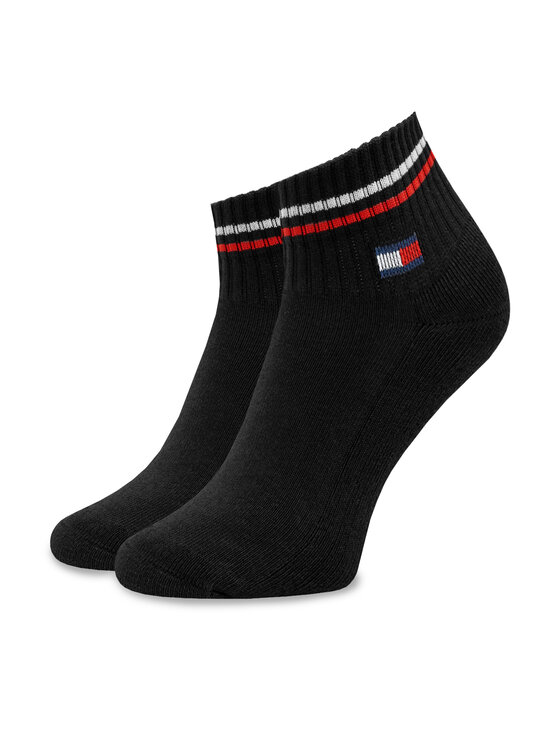 Tommy Hilfiger Tommy Hilfiger Набір 2 пар низьких шкарпеток unisex 701228177 Чорний